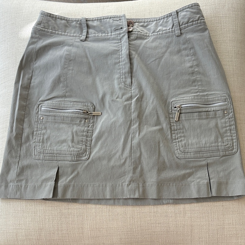 Jamie Sadock Grey Golf Skort Sz 8
